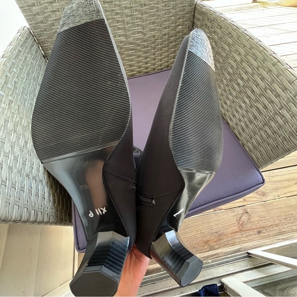 Ara Gore-Tex Black Neoprene Waterproof Knee High Boots 2" Heels Germany size 6.5 - Picture 6 of 8